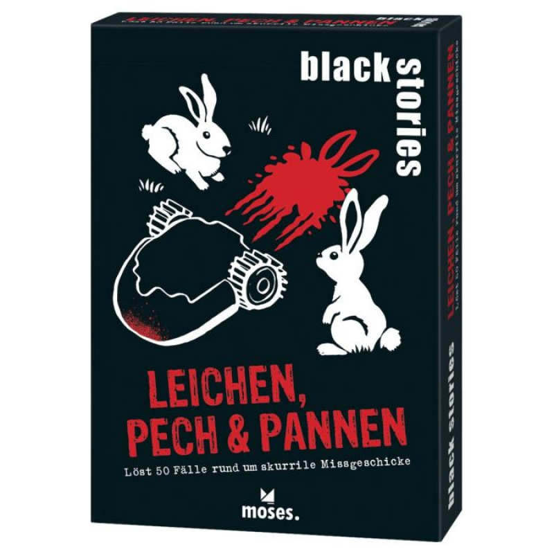 Black Stories - Leichen, Pech & Pannen Rätselspiel
