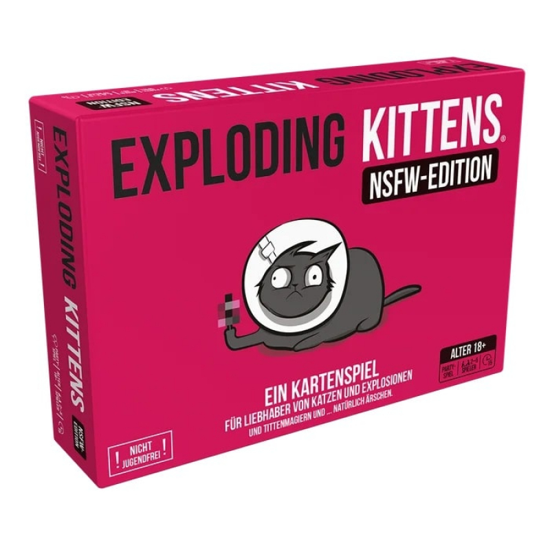 Exploding Kittens NSFW Edition Kartenspiel