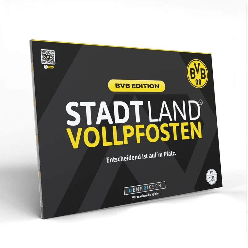 Stadt Land Vollpfosten - BVB Edition - Gesellschaftsspiel