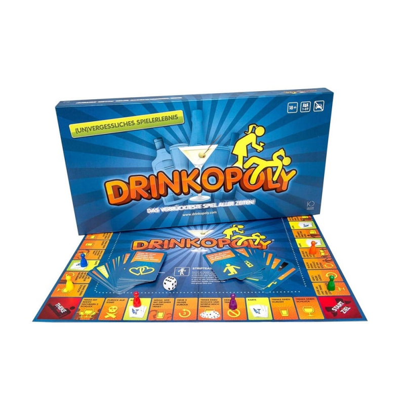 Drinkopoly - Trinkspiel Spielbrett
