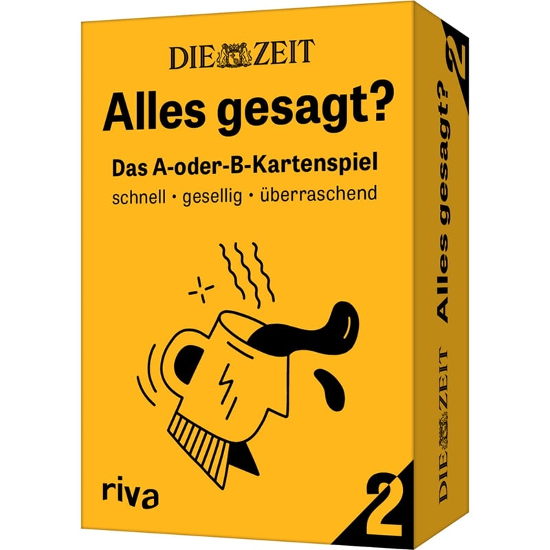 Die Zeit - Alles gesagt 2 Kartenspiel