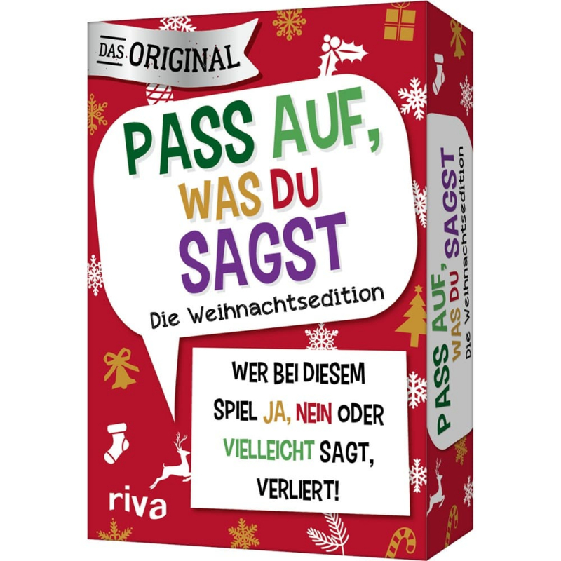 Pass auf, was du sagst - Weihnachten - Kartenspiel