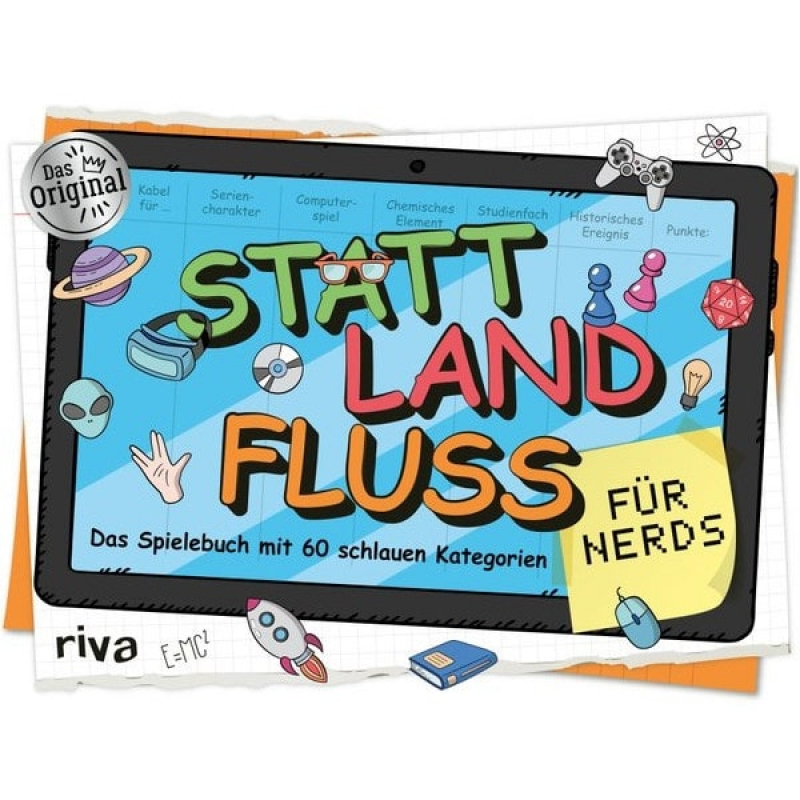 Statt, Land, Fluss für Nerds - Gesellschaftsspiel