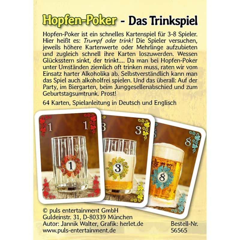 Hopfen-Poker - Trinkspiel