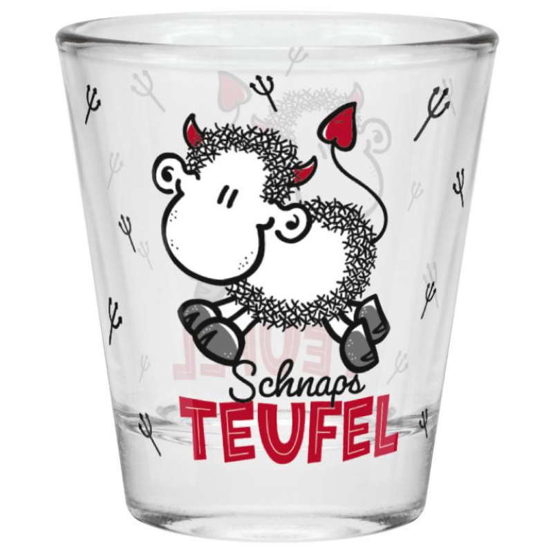 sheepworld - Teufel - Schnapsglas