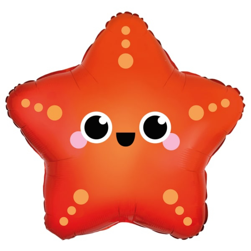 Folienballon - Ocean Buddies Starfish