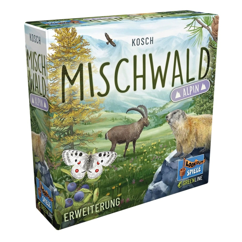 Mischwald - Alpin (Erweiterung)  Kartenspiel