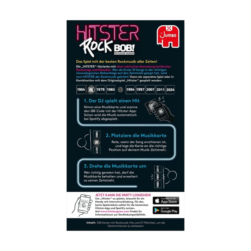Hitster - Rock Spiel