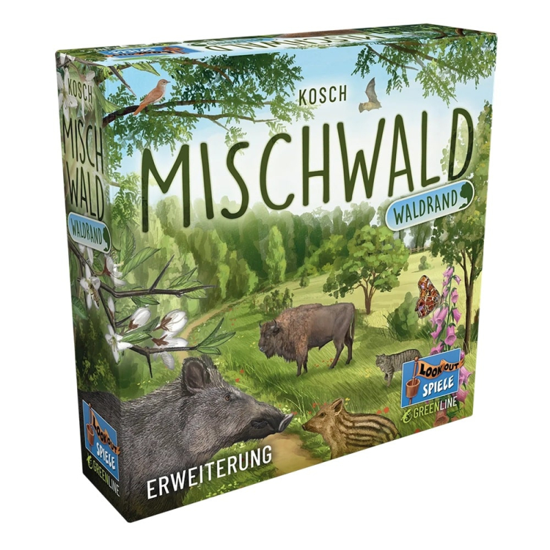 Mischwald - Waldrand (Erweiterung)  Kartenspiel