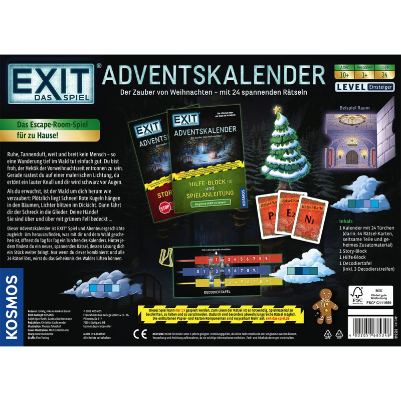 Exit - Adventskalender Der Zauber von Weihnachten