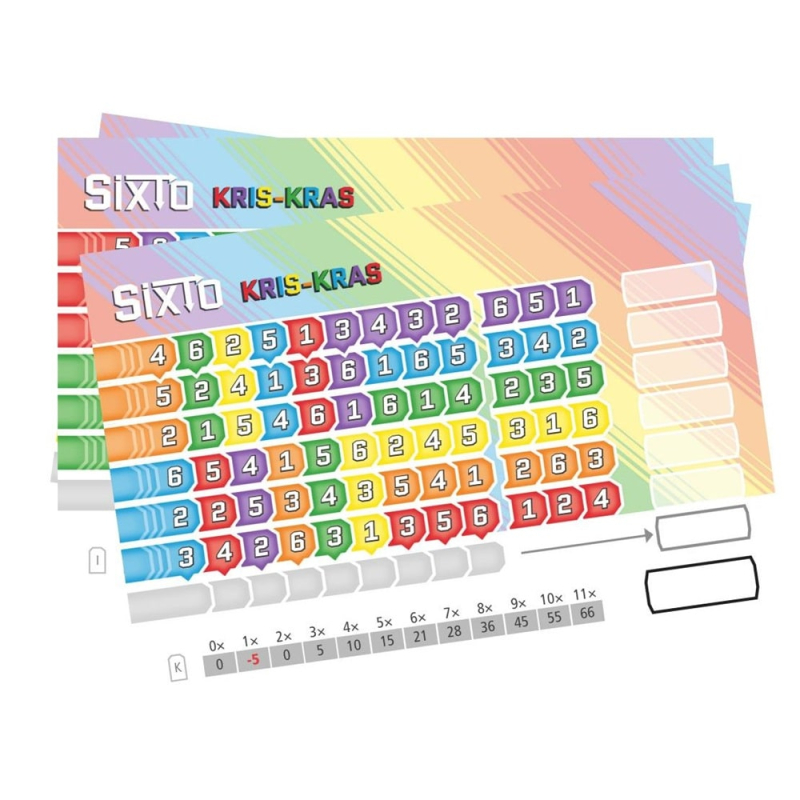 Sixto - Kris-Kras - Würfelspiel - Zusatzblock