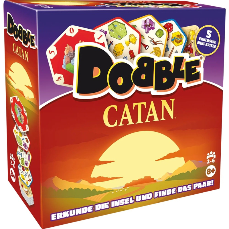 Dobble Catan Kartenspiel