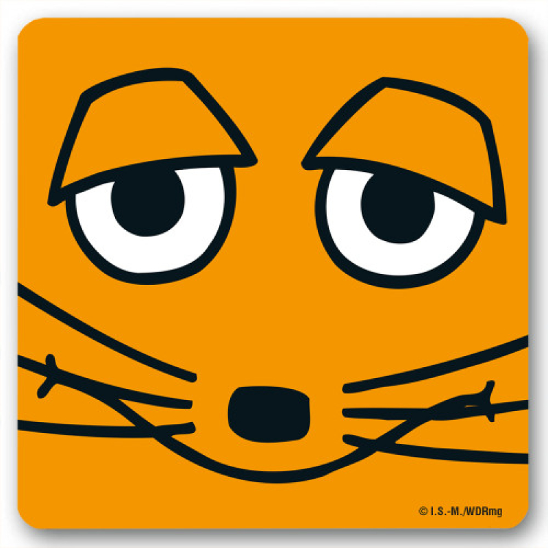 Die Maus - Maus Face - Untersetzer