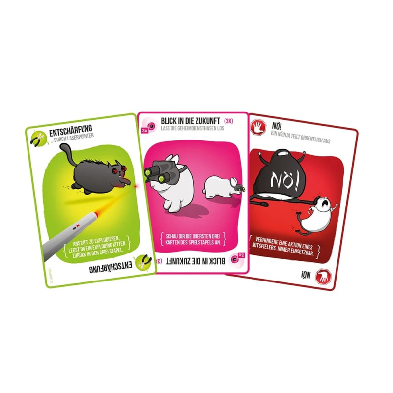 Exploding Kittens - 10-Jahre-Jubiläums-Edition - Kartenspiel