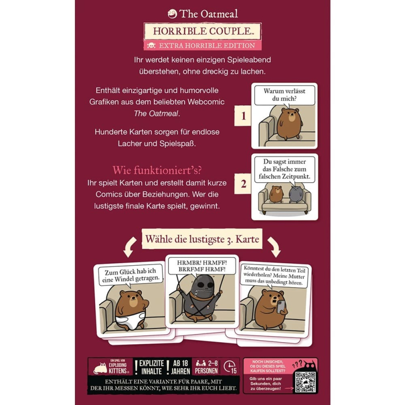 Horrible Couple - Kartenspiel