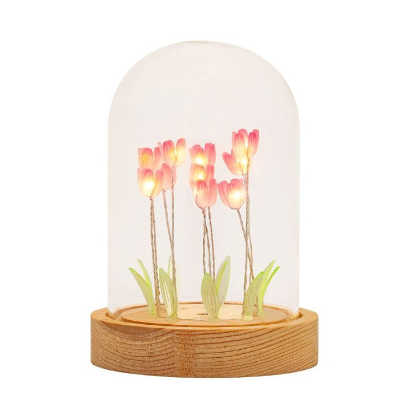 Lichterkuppel Tulpenfeld an