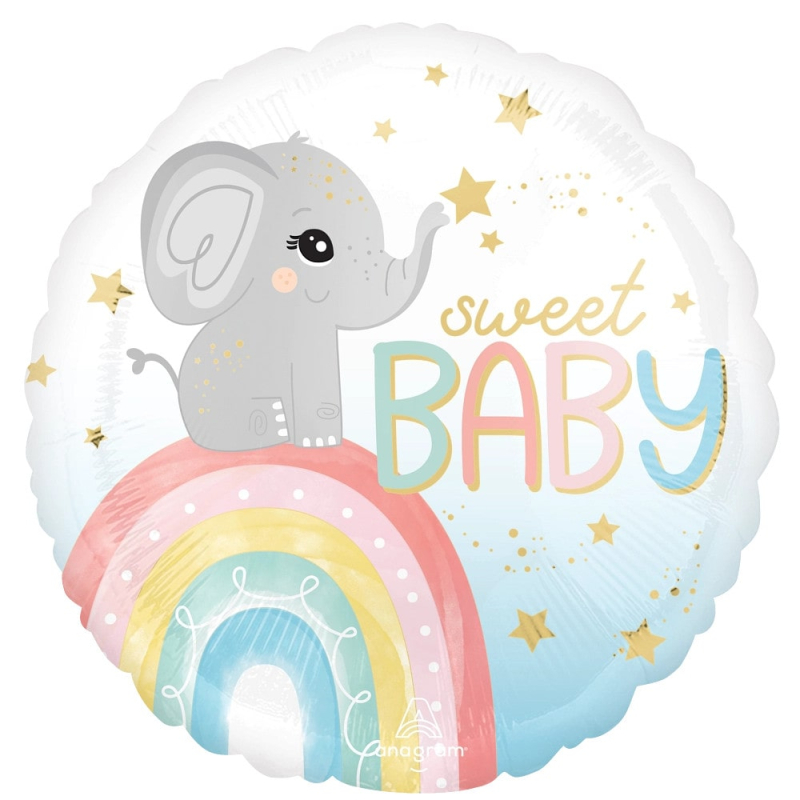 Folienballon - Satin Baby Elephant