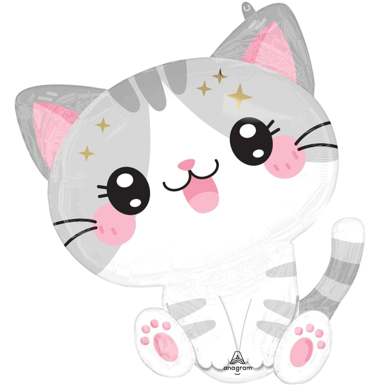 Folienballon - Kawaii Kitty