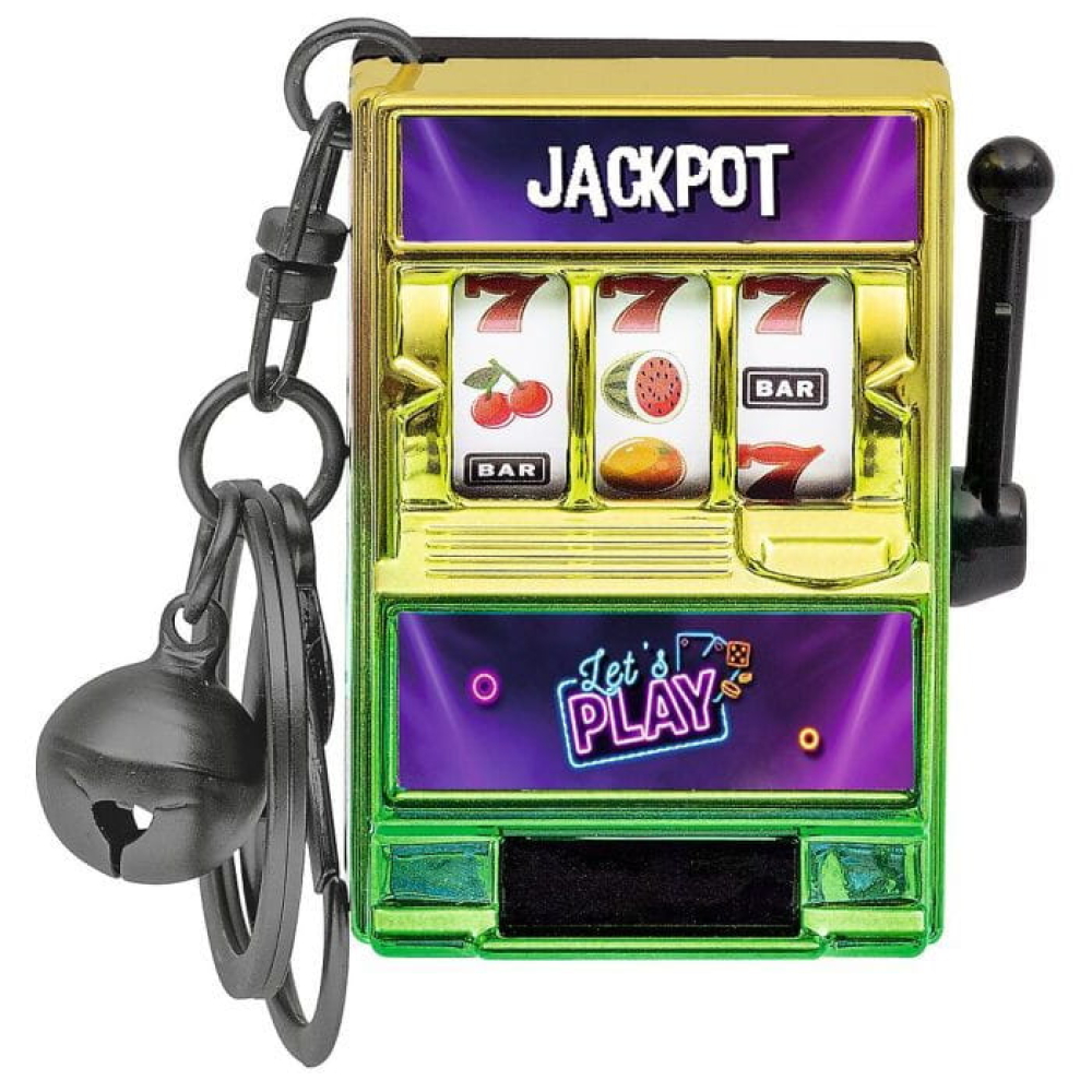 Let's Play - Jackpot - Schlüsselanhänger grün