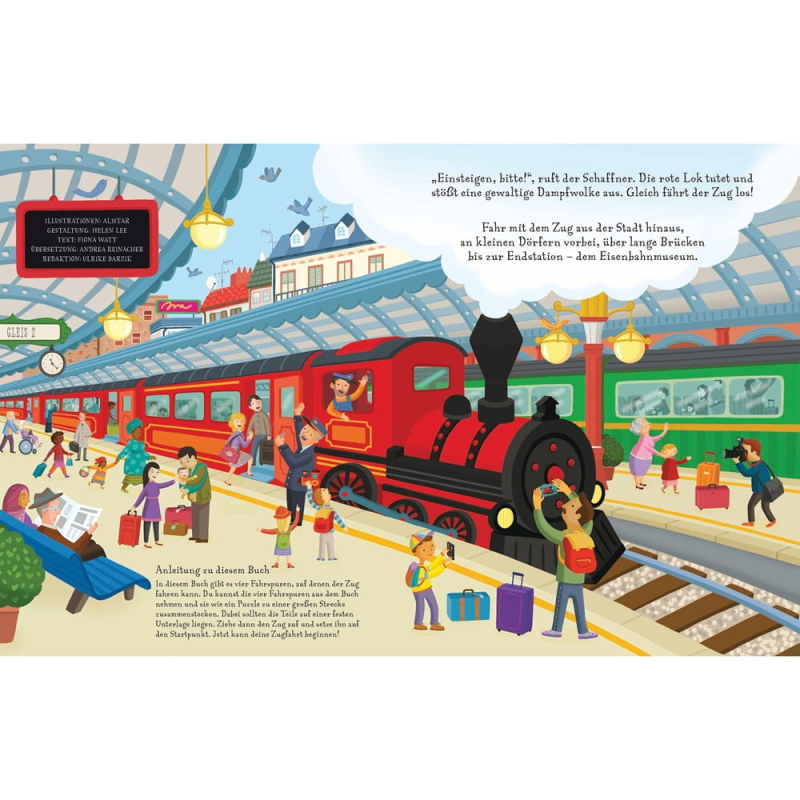 Wohin fährt die Eisenbahn? - Buch 1