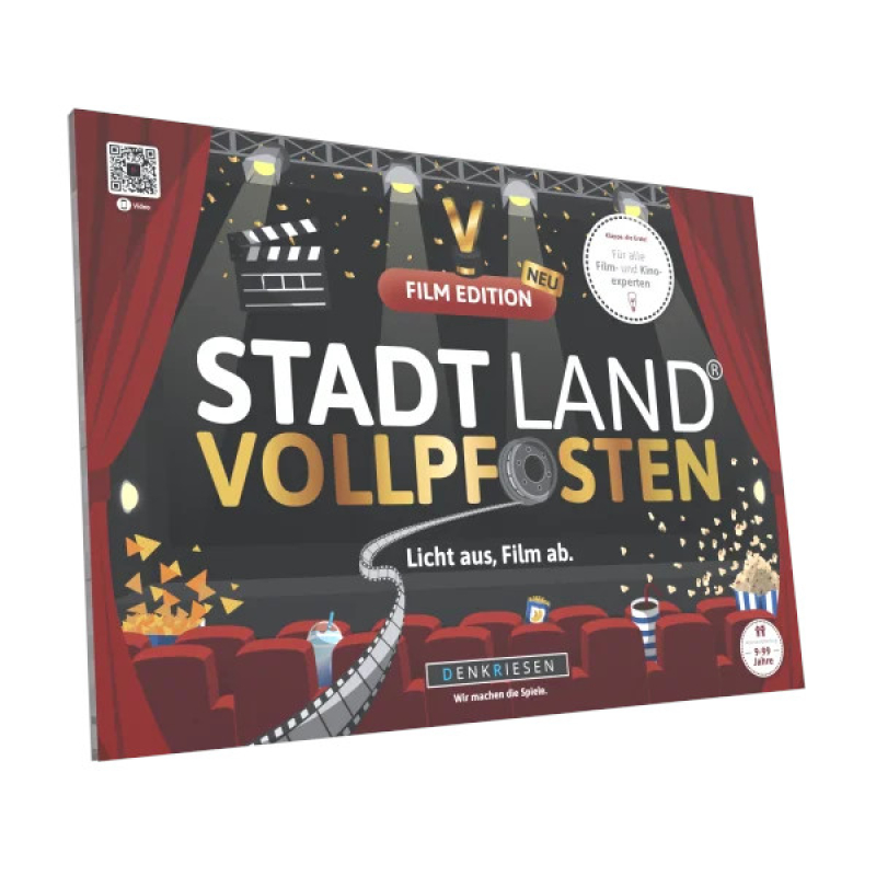 Stadt Land Vollpfosten - Film Edition - Gesellschaftsspiel