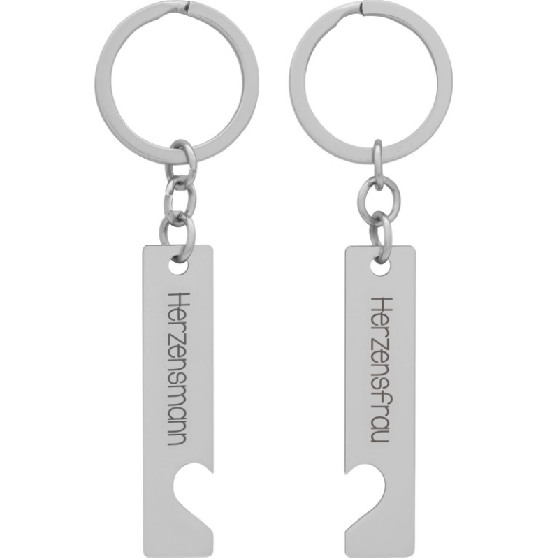 Gruss & Co. - Herzensmann & Herzensfrau - Schlüsselanhänger-Set