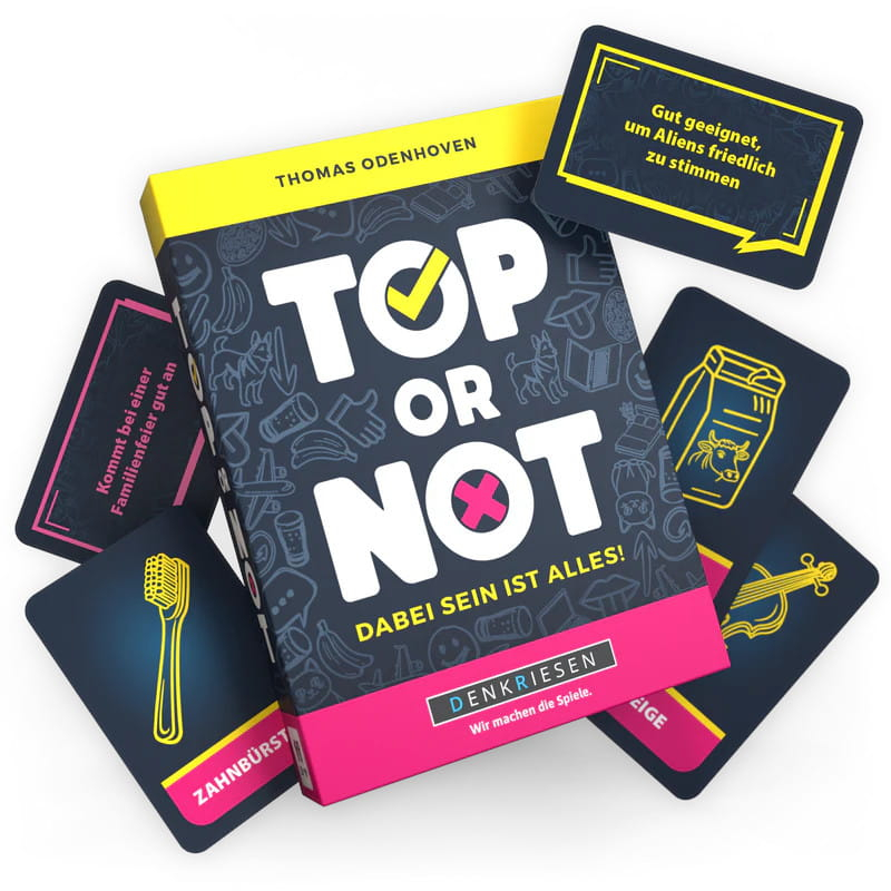 Top or Not - Kartenspiel