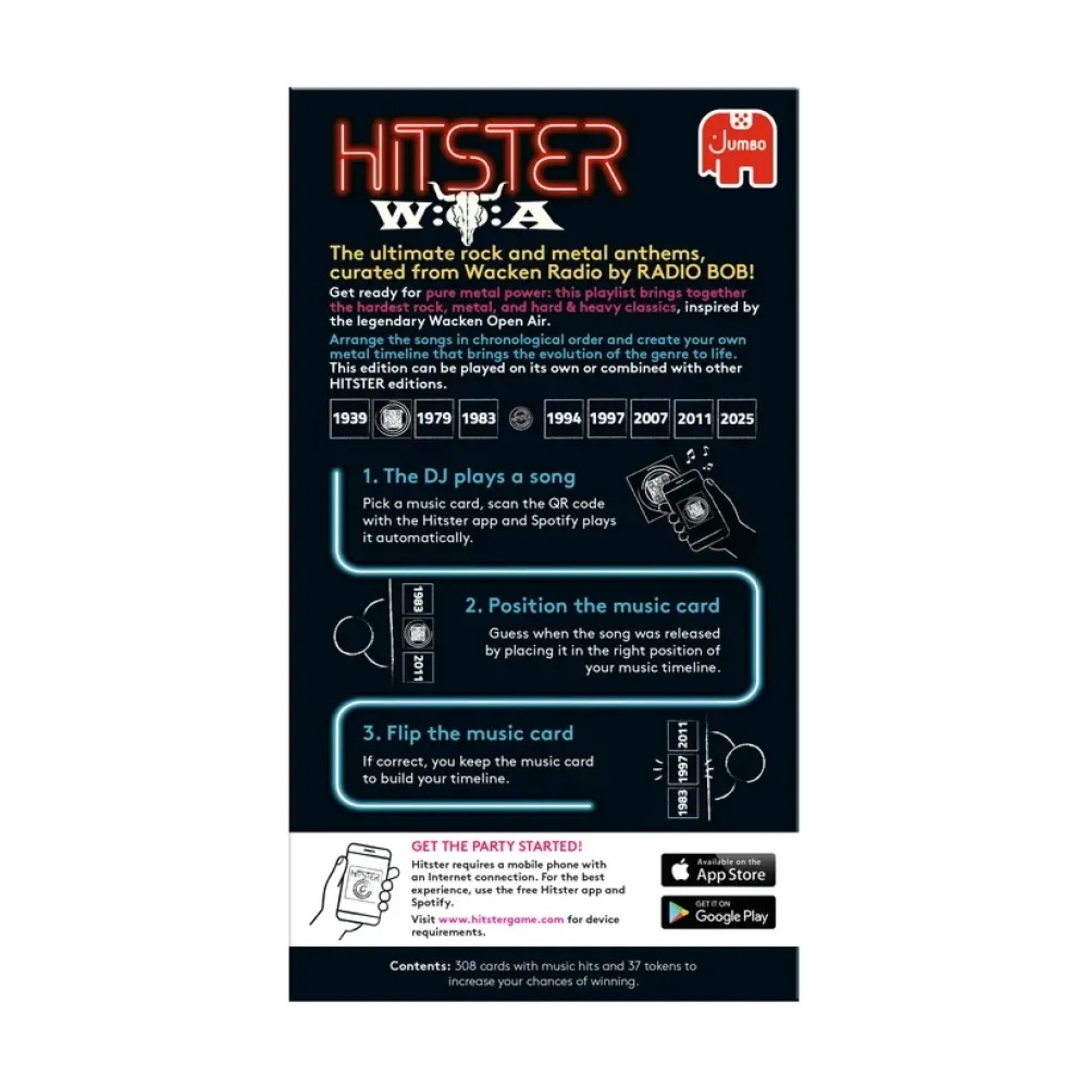 Hitster - Wacken Open Air Spiel