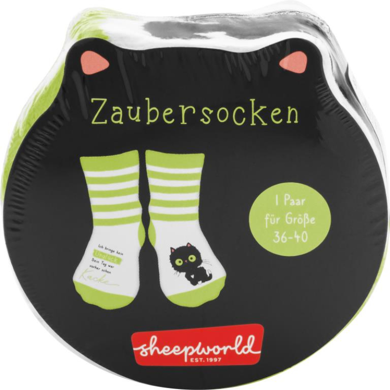 sheepworld - Katze Zaubersocken