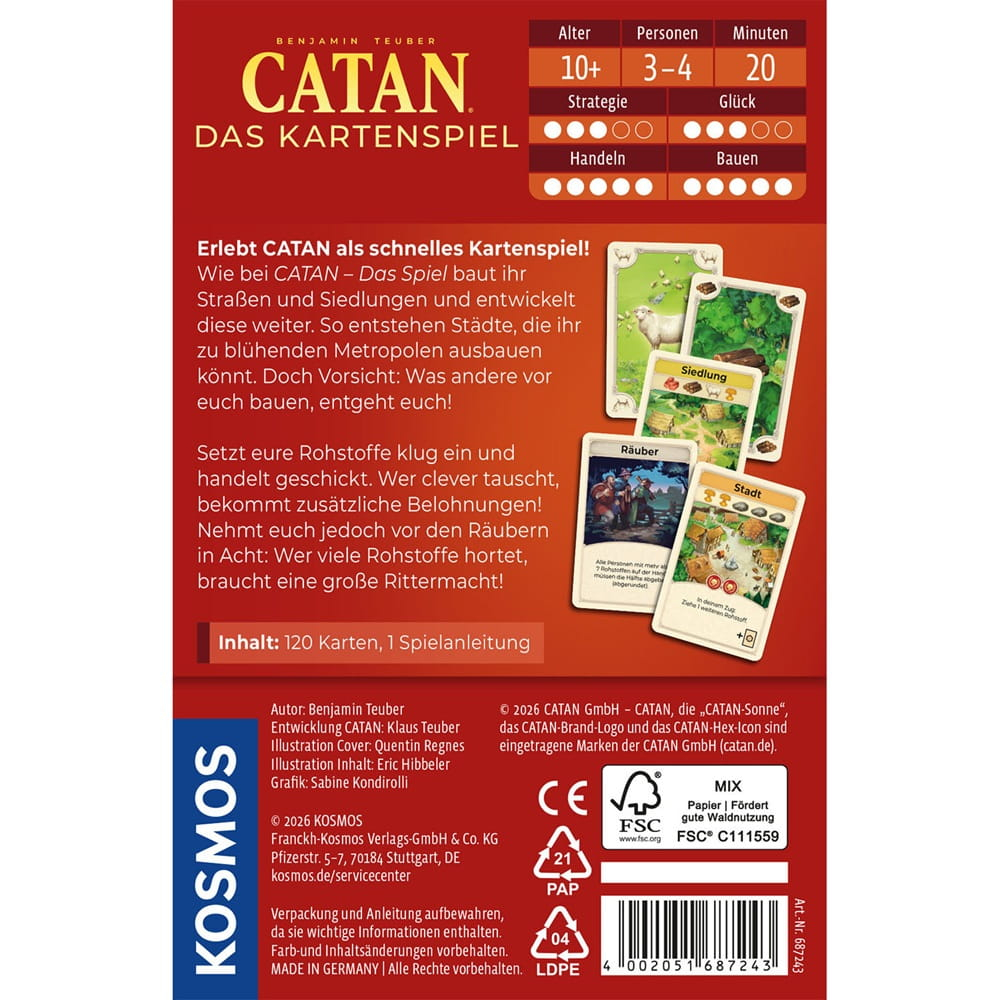 Catan - Das Kartenspiel