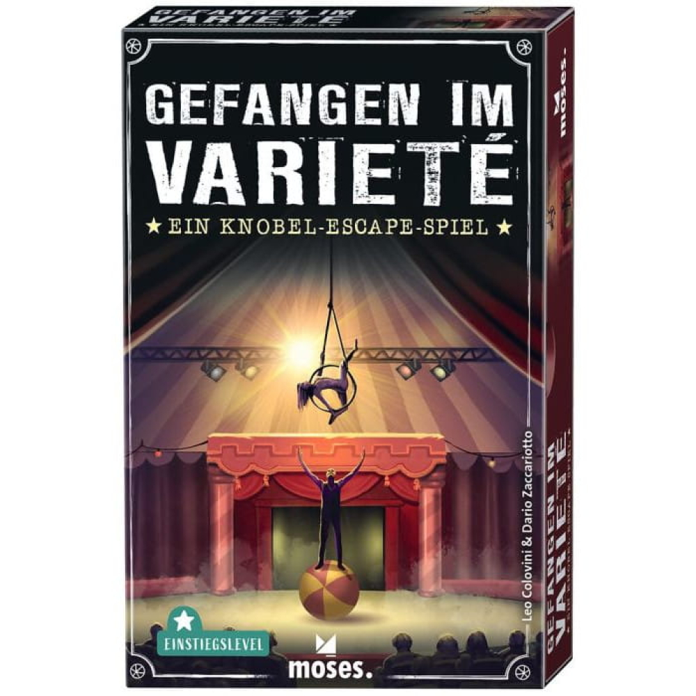 Gefangen im Varieté - Ein Knobel-Escape-Spiel