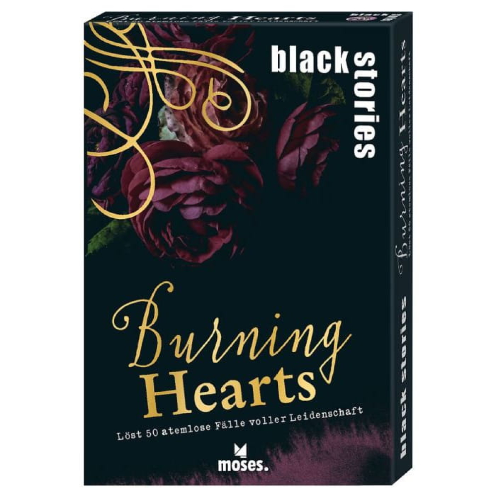 Black Stories - Burning Hearts - Rätselspiel