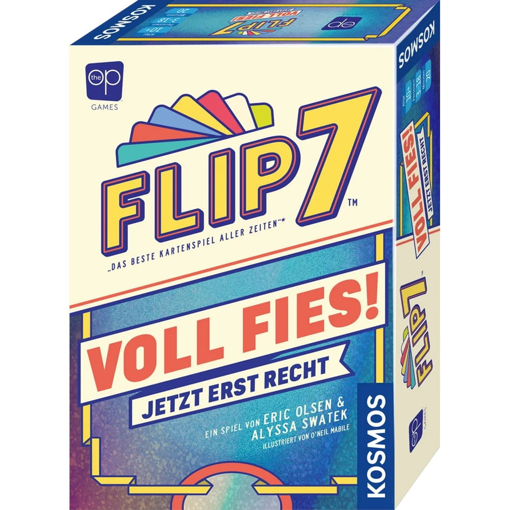 Flip 7 Voll Fies! - Kartenspiel