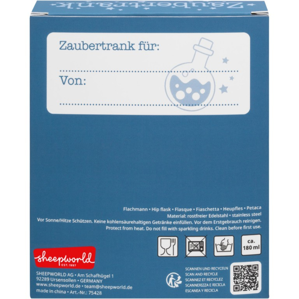 sheepworld Zaubertrank Flachmann